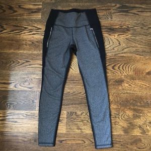 Old Navy Athleisure Legging with Herringbone Front + Zipper